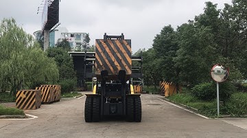 LTMG 10 ton diesel forklift with fork positioner