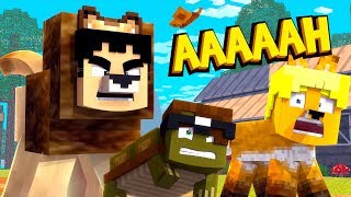 Minecraft: OS ANIMAIS ESTÃO LOUCOS! (Assassinos)