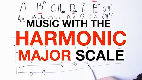 This Scale Sounds SO GOOD: The Harmonic MAJOR Scale