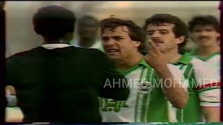 محاربي الصحراء بقيادة مادجير وأسود الكاميرون بقيادة ميلا-الجزائر والكاميرون كأس الأمم الأفريقيه 1986