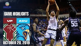 UP vs. AdU - October 20, 2019 | Game Highlights | UAAP 82 MB