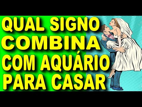 Vídeo: Com quem aquariano deve se casar?