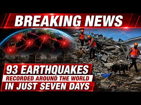 BREAKING NEWS: 93 EARTHQUAKES RECORDED AROUND THE WORD IN JUST SEVEN DAYS #VIRAL #TRENDING #REACTION