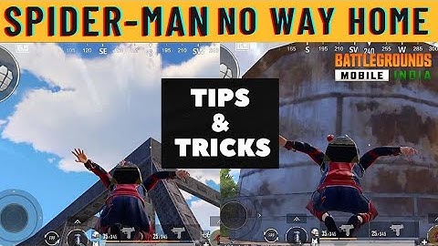 Top 5 Spider Man Tips & Tricks in bgmi | New spider man mode in bgmi | Erangle 1.8 update | pubg