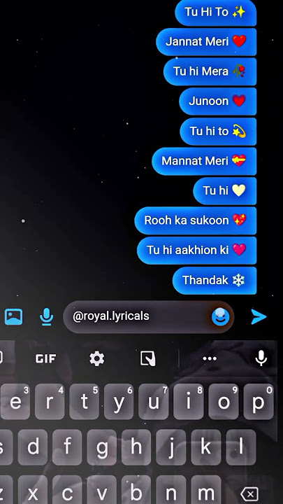 Tujme Rab Dikta Hai WhatsApp Status | Tu Hi To Jannat Meri Edit  Chat Lyrics Status | Royal Lyricals