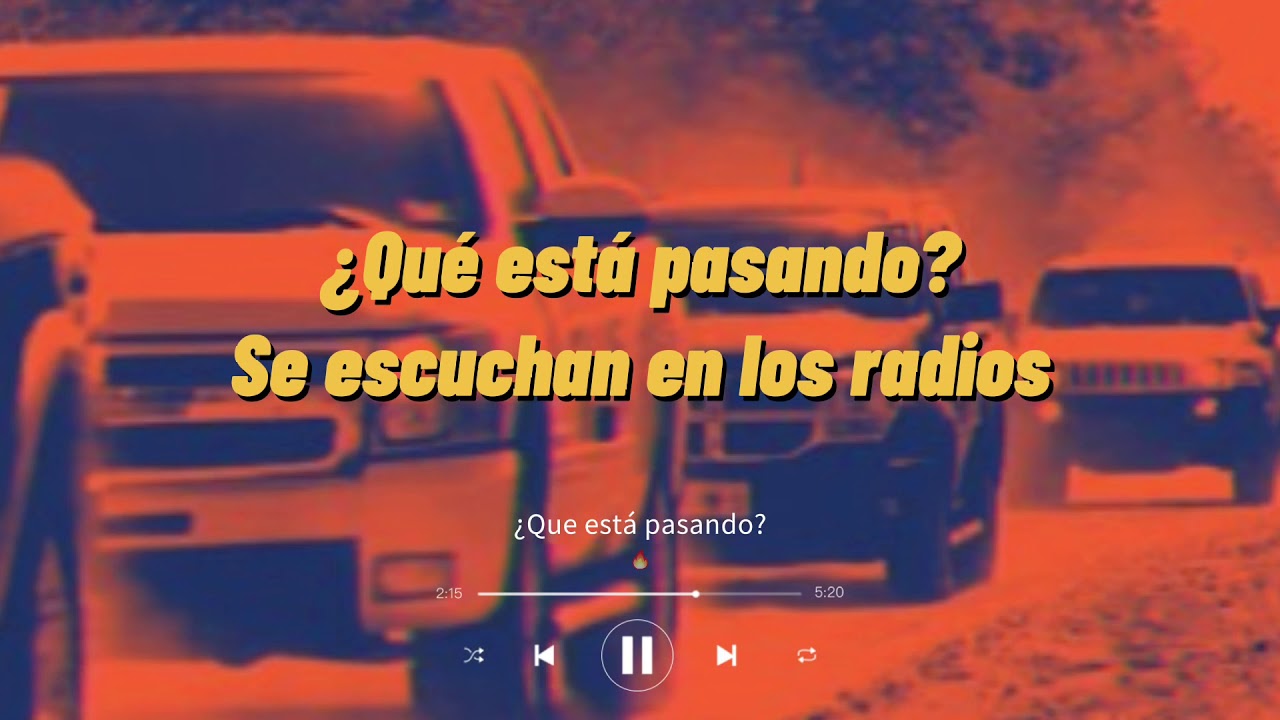 Letra Que esta pasando se escucha en los radios 🔥 Acordes - Chordify