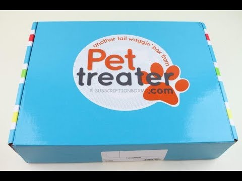 Pet Treater Box September 2018 Unboxing + Coupons #PetTreater