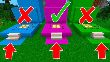 Don’t Pick The Wrong Minecraft Trap Door Challenge