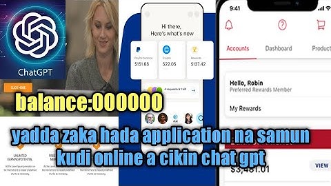 yadda zaka hada application na make money da chat gpt watu Ai chat