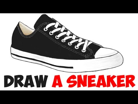 Beginners Shoes Drawing Tutorial 