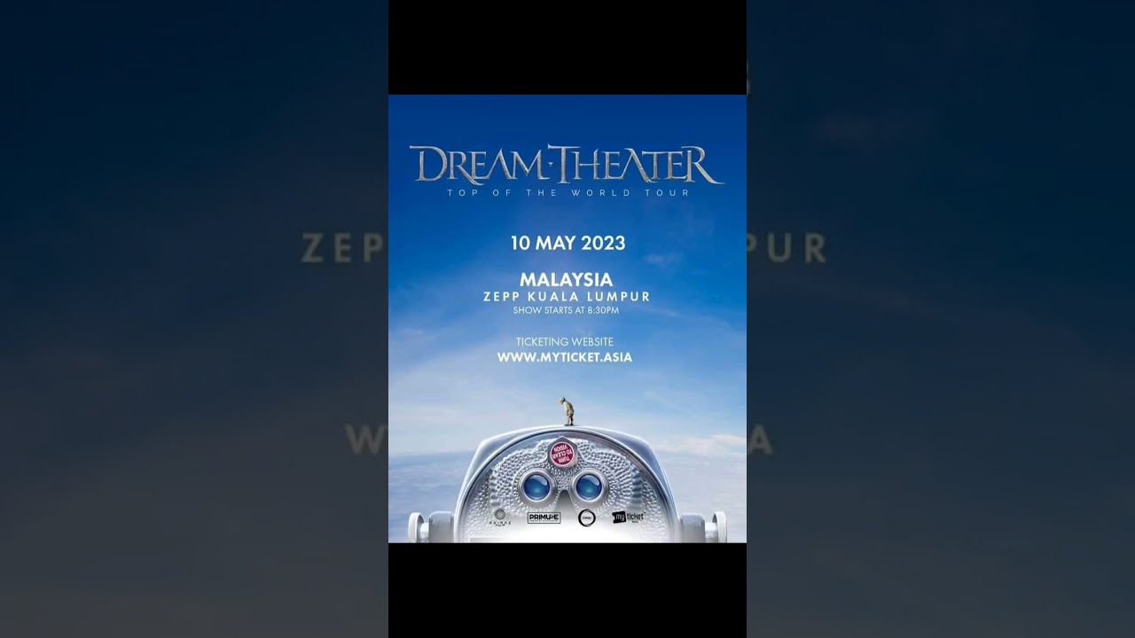DREAM THEATER - Top Of The World Tour - LIVE Concert In Malaysia - Zepp, Kuala Lumpur - 10/05/2023