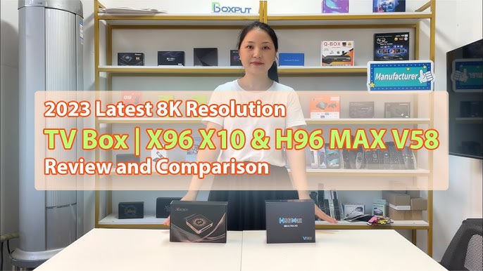 X96 X10 is a New S928X 8K Android TV Box with up to 8GB RAM