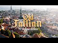 Таллин, старый город с дрона / Old Tallinn (Vana Tallinn) drone video