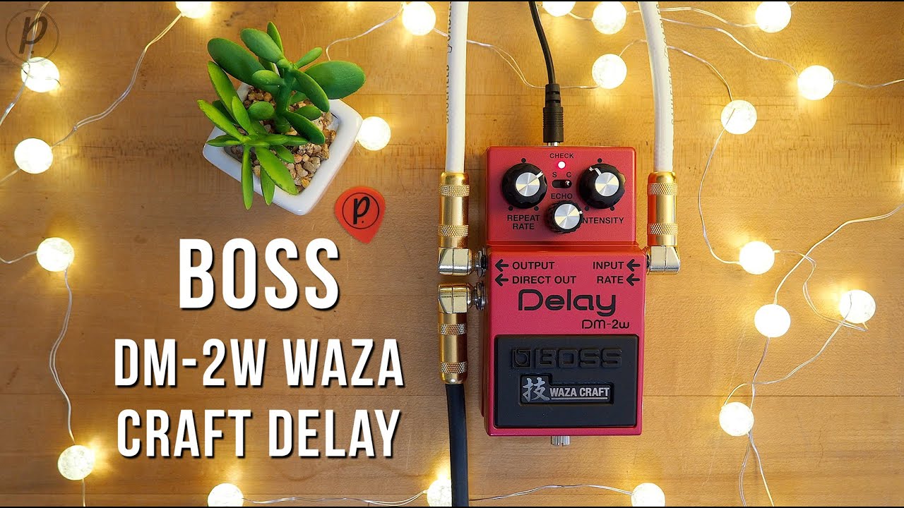Boss // DM-2W Waza Craft Analog Delay (Stereo Demo) - YouTube