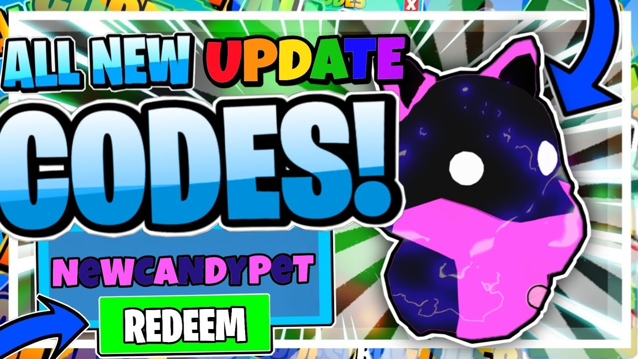 ALL NEW FREE PET UPDATE OP CODES IN CANDY CLICKING SIMULATOR Roblox Candy Clicking 