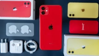 iPhone 11 UNBOXING A PRVNÍ DOJMY - product RED // Recenze CZ