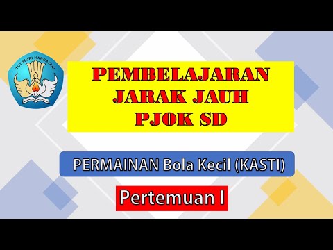 Permainan Kasti Ditentukan Dengan Pembelajaran Jarak Jauh PJOK SD Kelas 4 I Permainan Bola Kecil (Kasti) Pertemuan I - YouTube