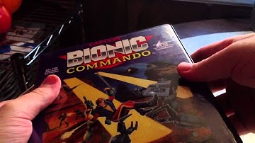 Unboxing Bionic Commando for the Commodore HD