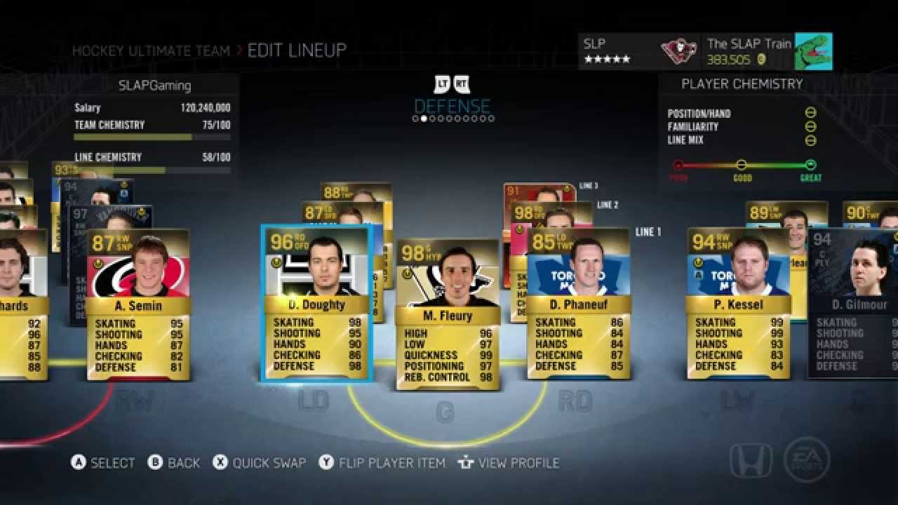 best team in nhl 16