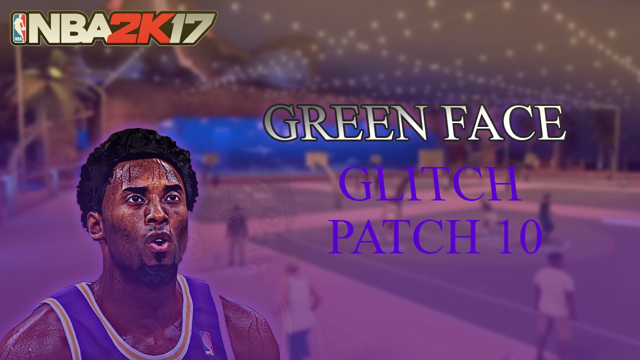 Nba 2k17 How To Get Green Face Glitch Tutorial Ps4 Youtube