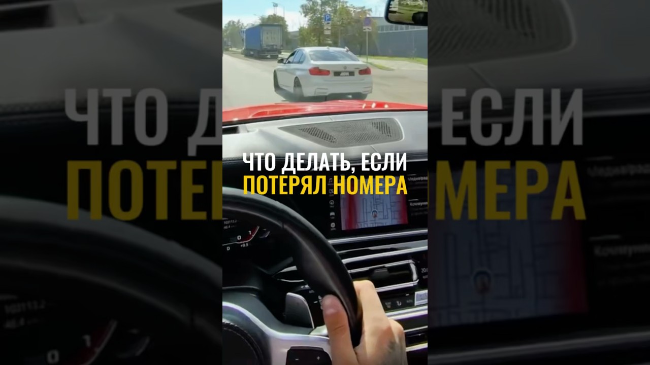 Что делать, если потерял номера? #госномер #госномера #автономера #номераавто #дубликатномера #штраф