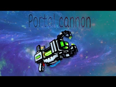 Portal cannon have teleportation ability weapon in pixel gun 3d