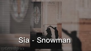 Sia - Snowman (speed up)