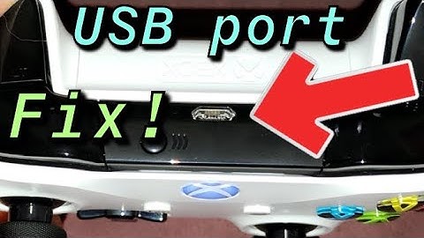 XBOX ONE - CONTROLLER USB PORT HOW TO FIX!