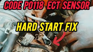Nissan Juke: Code P0118 ECT Sensor  |  Cold Start In The Morning FIX.