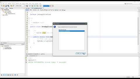No Main Class Found Error