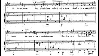 Tristes apprêts (Castor et Pollux - J.P. Rameau) Score Animation