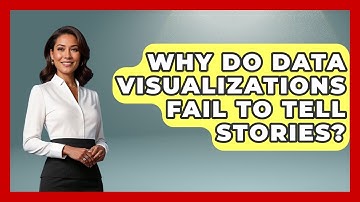 Why Do Data Visualizations Fail To Tell Stories? - Demographic Data Answers