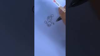 Quick Drawing Bomberman from video game (炸彈人) | TheOtakuJG 阿宅JG