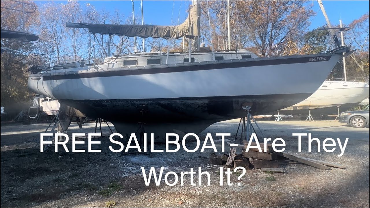 FREE SAILBOAT -  Are They Worth It? DIY Sailing- Ep. 42 Sailing SV Bohemian