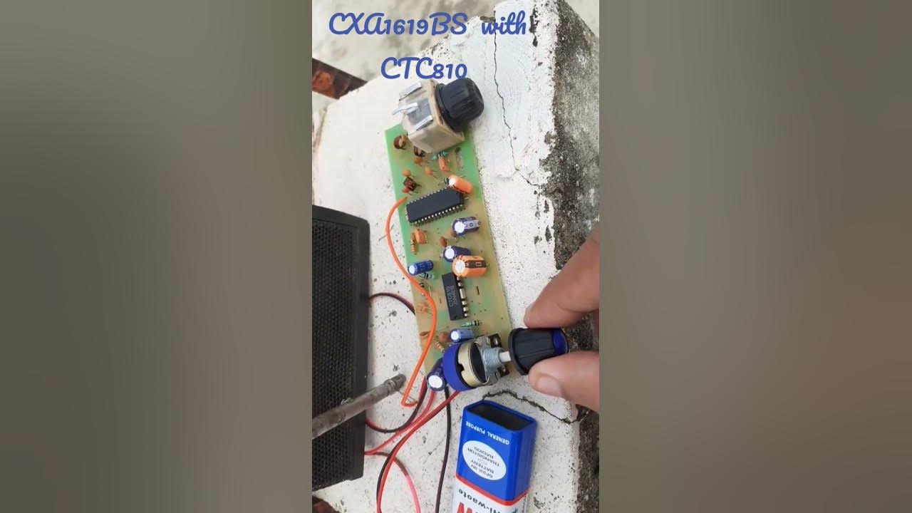 CXA1619BS With CTC810 Fm Radio Receiver Board.#1619 #810 #addankistores
