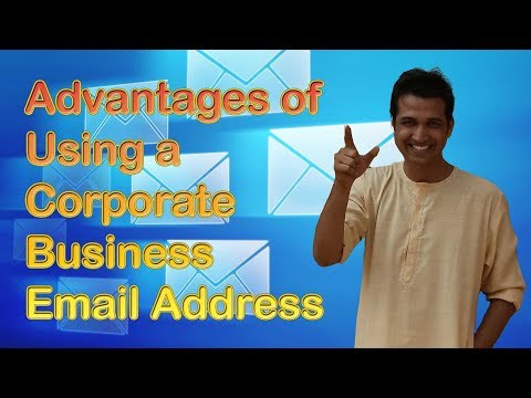 Advantages of Using a Corporate Business Email Address | Price Saving on Buying Email