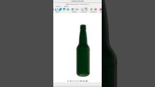 Model a 3D Beer Bottle in Fusion 360 in just 4 MINUTES! #mariuscad #beer #bottle #3D #fusion360