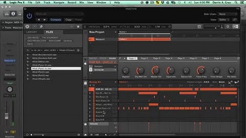 Using Maschine with Logic Pro X:  My Workflow