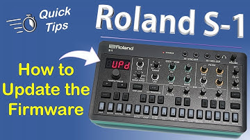 Roland S-1: How to update the firmware