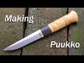 Making Puukko Knife