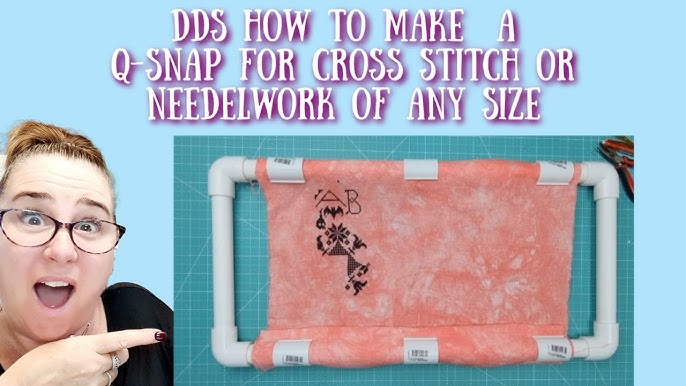 Cross Stitch Corner  Q-Snap Cover 11x11 inches