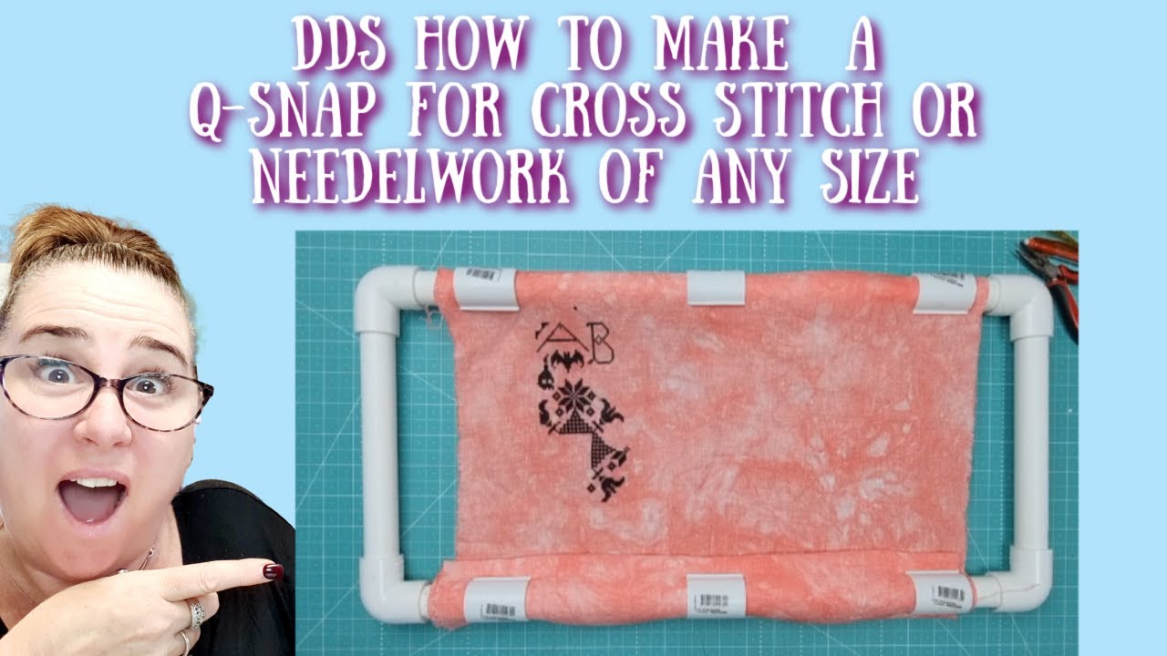 Q-Snap Needlework Frame - Stitched Modern