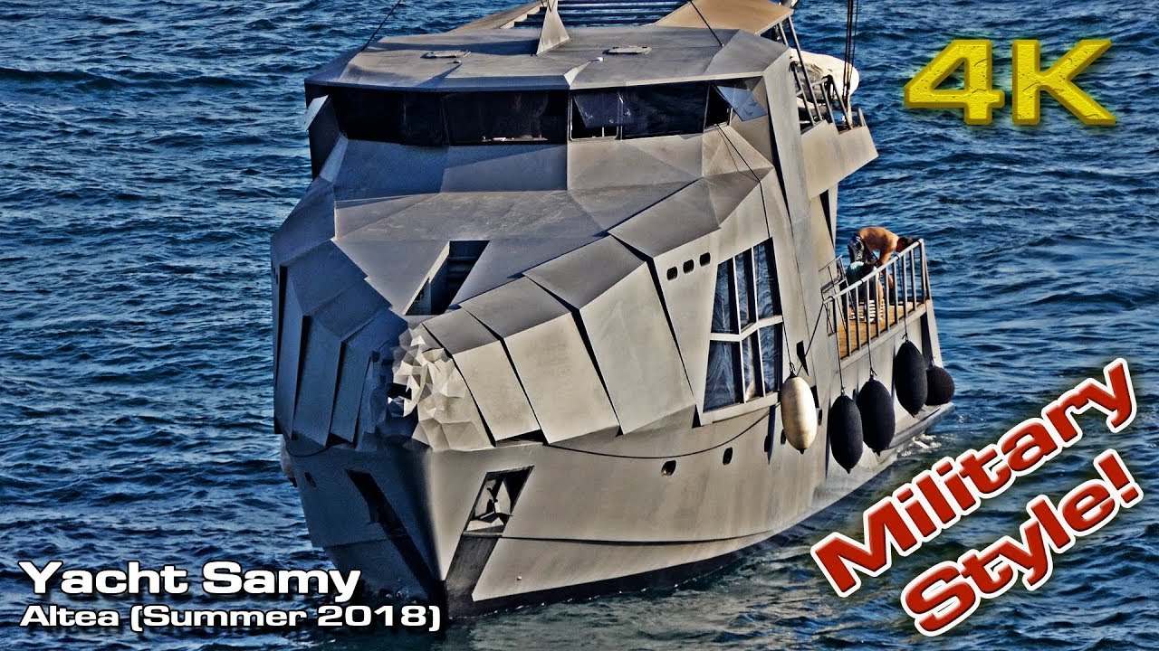 Military Style Yacht [4K] Samy (Summer 2018)