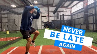 How To Be On Time With Your Swing — Stop Being Late! | Pro Hitting Tips