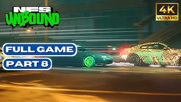 Need for Speed Unbound Gameplay Walkthrough Part 8 FULL GAME [4K 60FPS] - No Commentary