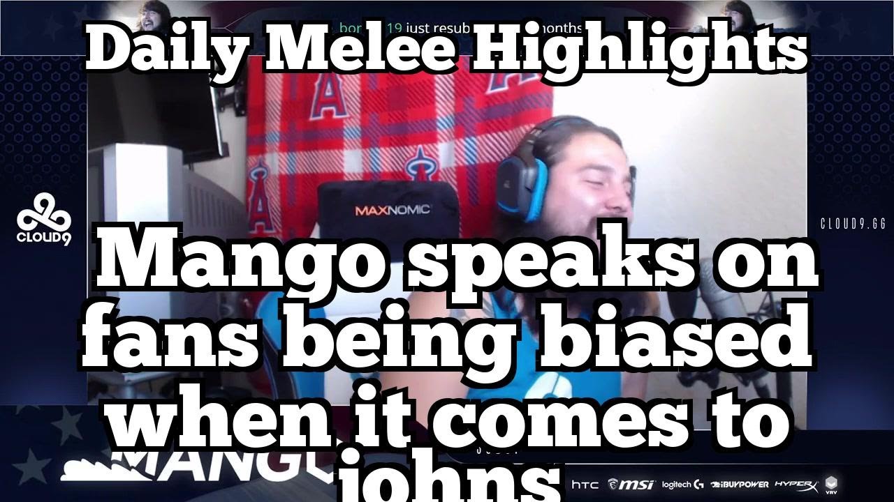 Daily Melee Highlights: Mango speaks on fans being biased when it comes to johns