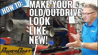 How to Refinish Your Stern Drive with Mercury Paints | PowerBoat Television MyBoat DIY