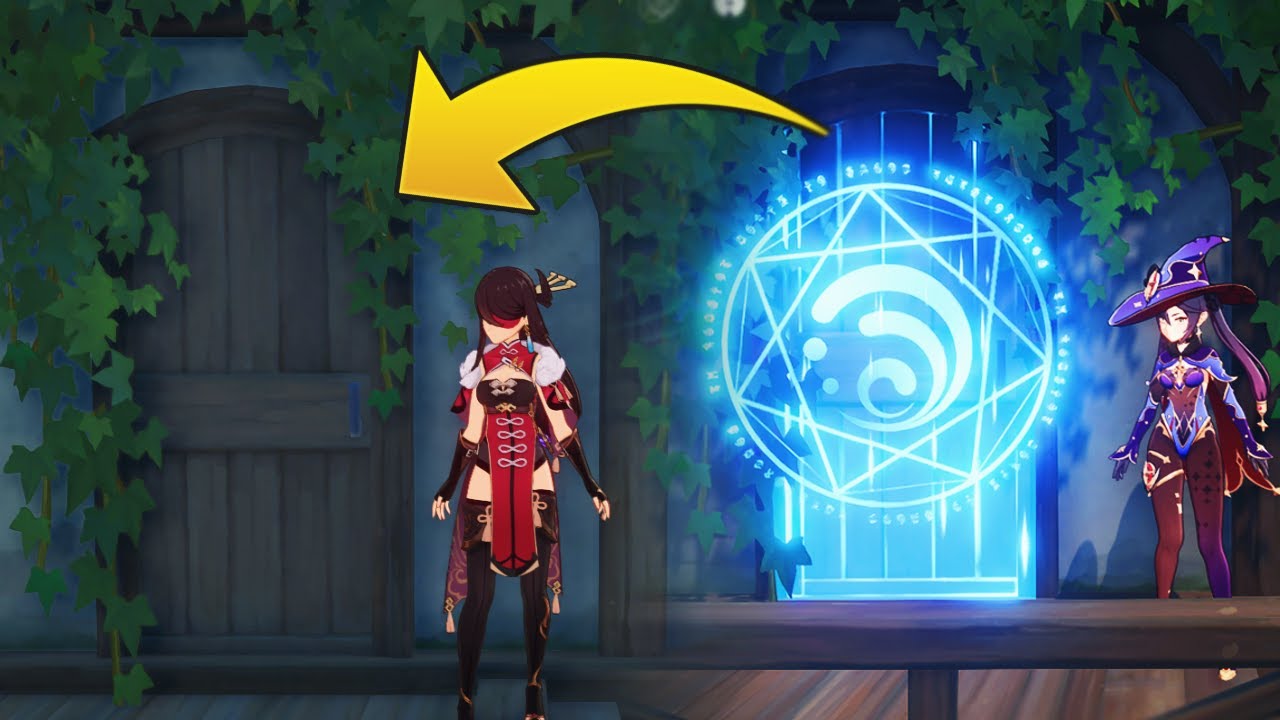 The Secret To The Water Barrier REVEALED! Genshin Impact YouTube