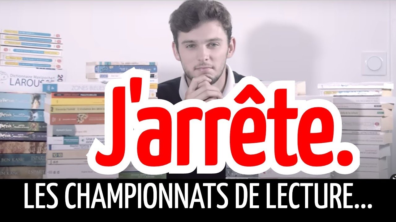J'arrête les championnats de LECTURE RAPIDE.
