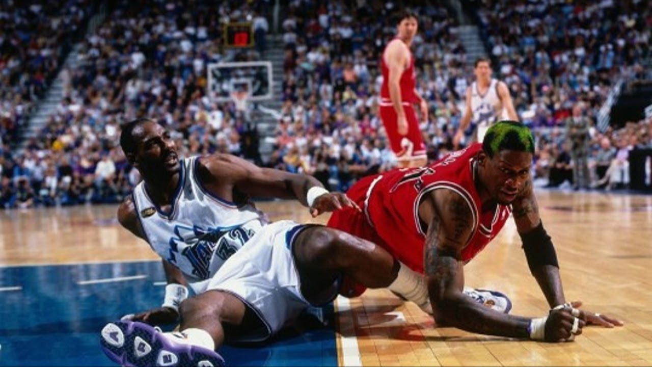 “Karl Malone Dennis Rodman Trashing talking”的图片搜索结果